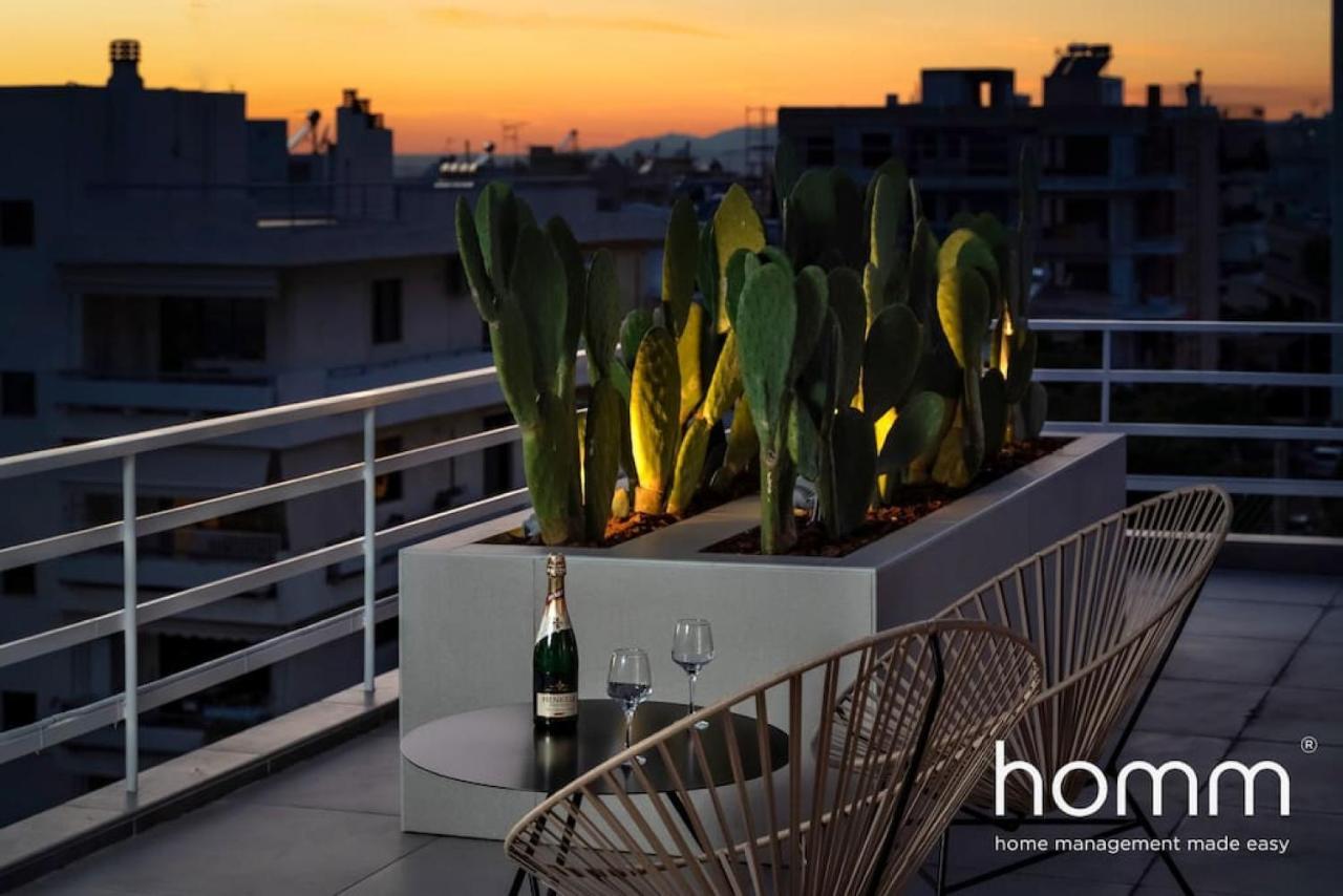 Апартаменты Brand New Homm Penthouse In Ano Glyfada, Dilou Афины Экстерьер фото