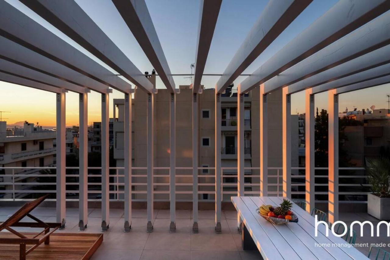 Апартаменты Brand New Homm Penthouse In Ano Glyfada, Dilou Афины Экстерьер фото