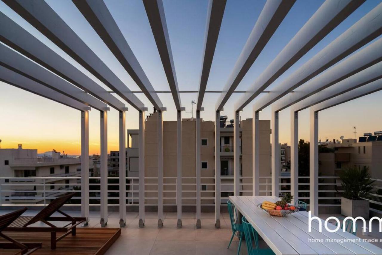 Апартаменты Brand New Homm Penthouse In Ano Glyfada, Dilou Афины Экстерьер фото